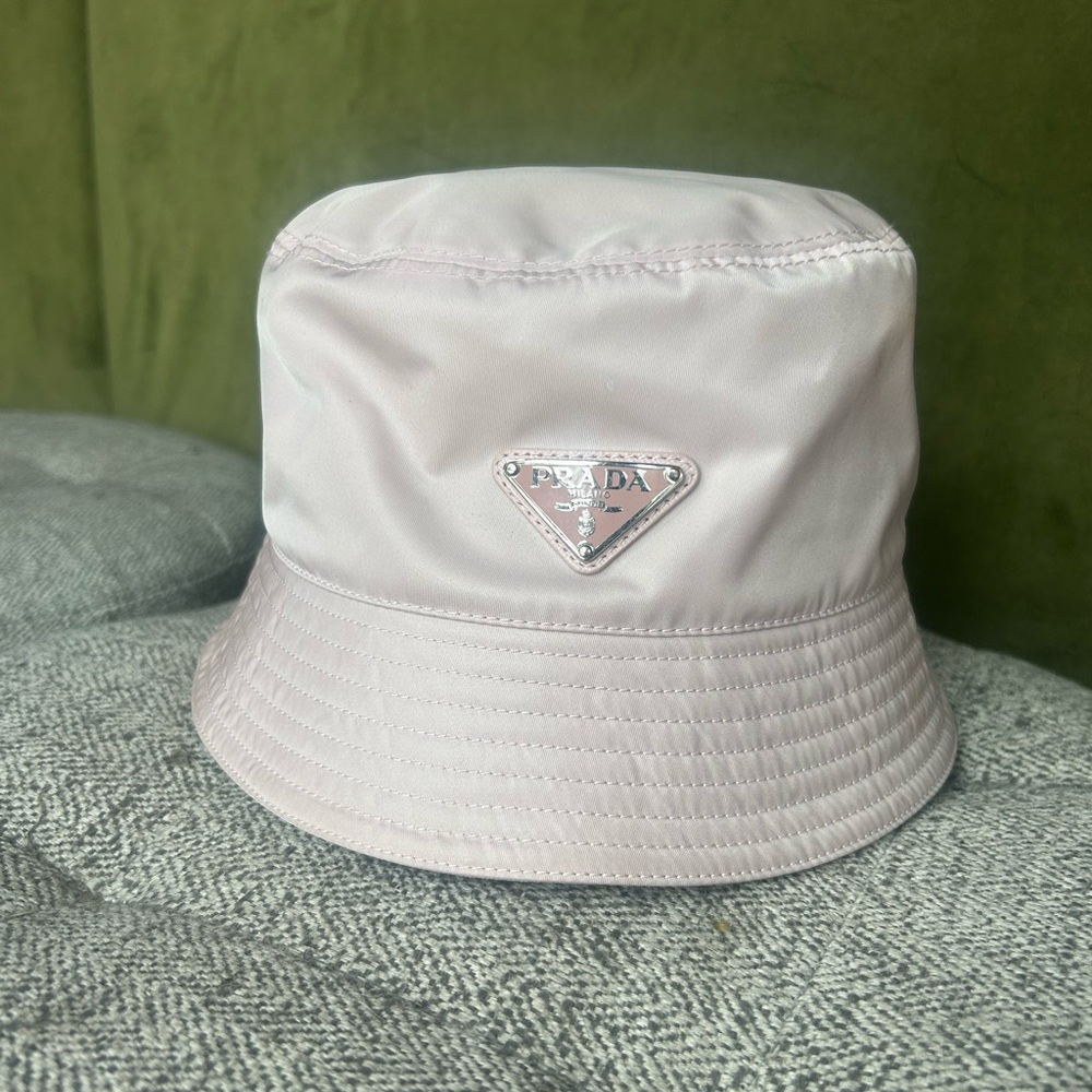 Prada Pink Re-Nylon Bucket Hat
